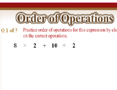 order of operations